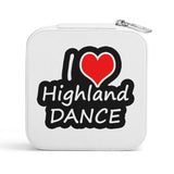 Highland Dancer Square Jewellery Case Box - Free p&p