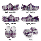 Clan Cunningham Dress Purple - Kids Soft Sandals - FREE p&p Worldwide