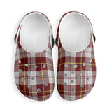 Clan Cunningham Dress Burgundy - Kids Soft Sandals - FREE p&p Worldwide