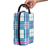 Bute Sky Tartan - Travel Cosmetic Bag - FREE P&P Worldwide