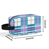 Bute Sky Tartan - Travel Cosmetic Bag - FREE P&P Worldwide