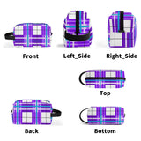 Gigha Sky Tartan - Travel Cosmetic Bag - FREE P&P Worldwide