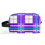Gigha Sky Tartan - Travel Cosmetic Bag - FREE P&P Worldwide