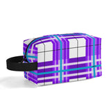 Gigha Sky Tartan - Travel Cosmetic Bag - FREE P&P Worldwide