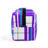 Gigha Sky Tartan - Travel Cosmetic Bag - FREE P&P Worldwide