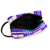Gigha Sky Tartan - Travel Cosmetic Bag - FREE P&P Worldwide