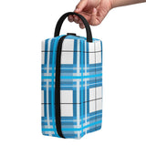 Jura Sky Tartan - Travel Cosmetic Bag - FREE P&P Worldwide