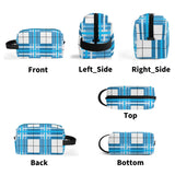 Jura Sky Tartan - Travel Cosmetic Bag - FREE P&P Worldwide