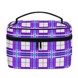Gigha Sky Leather Cosmetic Bag - Free Worldwide P&P