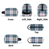 MacPherson Blue/Grey Tartan Dance Shoe Bags - Free p&p Worldwide