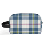 MacPherson Blue/Grey Tartan Dance Shoe Bags - Free p&p Worldwide