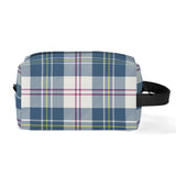 MacPherson Blue/Grey Tartan Dance Shoe Bags - Free p&p Worldwide