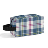 MacPherson Blue/Grey Tartan Dance Shoe Bags - Free p&p Worldwide