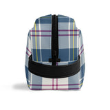 MacPherson Blue/Grey Tartan Dance Shoe Bags - Free p&p Worldwide