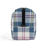MacPherson Blue/Grey Tartan Dance Shoe Bags - Free p&p Worldwide