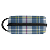 MacPherson Blue/Grey Tartan Dance Shoe Bags - Free p&p Worldwide
