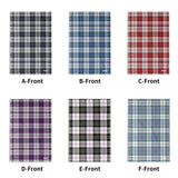 Tartan Hand Towels x 6 (45x66cm) - Free p&p Worldwide