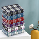 Tartan Hand Towels x 6 (45x66cm) - Free p&p Worldwide