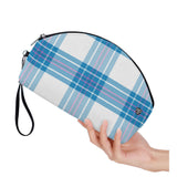 Bute Mist Tartan Curved Cosmetic Bag - Free p&p Worldwide