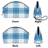 Bute Mist Tartan Curved Cosmetic Bag - Free p&p Worldwide