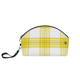 Staff Mist Tartan Curved Cosmetic Bag - Free p&p Worldwide