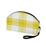 Staff Mist Tartan Curved Cosmetic Bag - Free p&p Worldwide