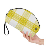 Staff Mist Tartan Curved Cosmetic Bag - Free p&p Worldwide