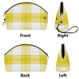 Staff Mist Tartan Curved Cosmetic Bag - Free p&p Worldwide