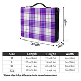 HIghland Tartan Leather Book Cover/Paperwork holder With Pocket no Strap