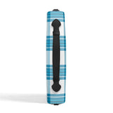 HIghland Tartan Leather Book Cover/Paperwork holder With Pocket no Strap