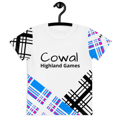 Cowal Games Kids crew neck t-shirt - Quote by Kim Steel - FREE p&p