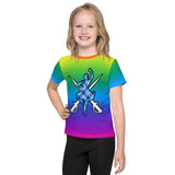Tartan Kids crew neck t-shirt - FREE p&p Worldwide