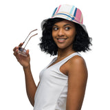 Pastel Belle Tartan Reversible bucket hat