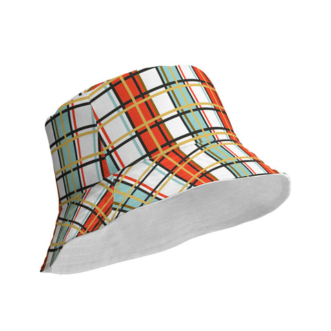 Modern Tartan Reversible bucket hat