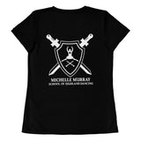 MICHELLE MURRAY SCHOOL OF HIGHLAND DANCING Women's Athletic T-shirt - FREE p&p