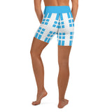 Yoga Shorts Ladies - Tartan Yoga Shorts - Free p&p Worldwide