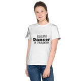 DANCER IN TRAINING YOUTH CREW NECK T-SHIRT - FREE p&p Worldwide