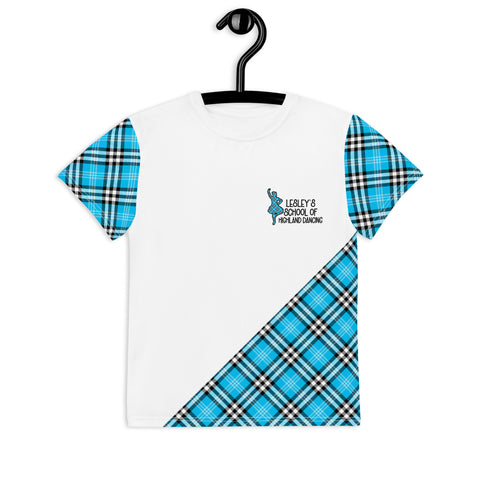 LESLEY'S SCHOOL OF HIGHLAND DANCING Youth crew neck t-shirt (Girl)