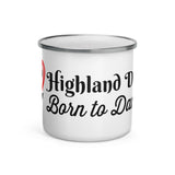 Highland Dancer Enamel Mug