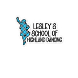 LESLEY'S SCHOOL OF HIGHLAND DANCING (Boy) BUBBLE-FREE STICKERS