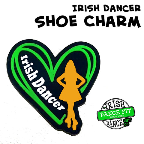 Irish Dancer  Shoe Charm - Free p&p in the UK