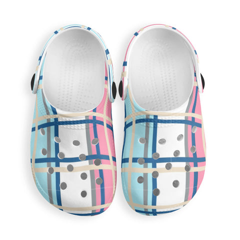 Kids Tartan Soft Sandals - FREE p&p Worldwide