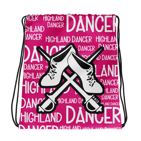 HIGHLAND DANCER DRAWSTRING BAG #7