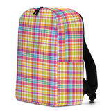 Rainbow Tartan Backpack
