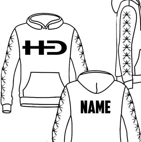 Original Classic Hoodie (Personalise) - Kids (Made in the HD Studio)