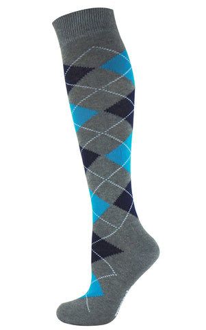 Dark Grey & Blue Practice Socks