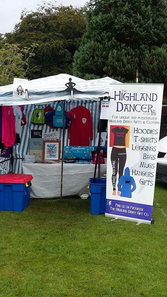 The Highland Dancer stall at The Bute Highland Games 2016