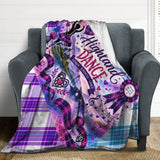 Highland Dancer Blanket - Free p&p Worldwide