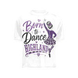 Highland Dancer Youth Crew Neck T-Shirt - FREE p&p Worldwide