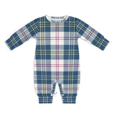 Tartan Baby romper - FREE p&p Worldwide